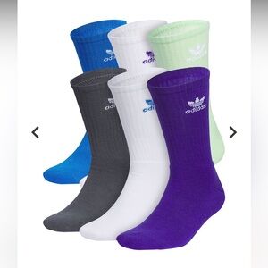Adidas Men's / Woman’s Colorful Crew Socks Set